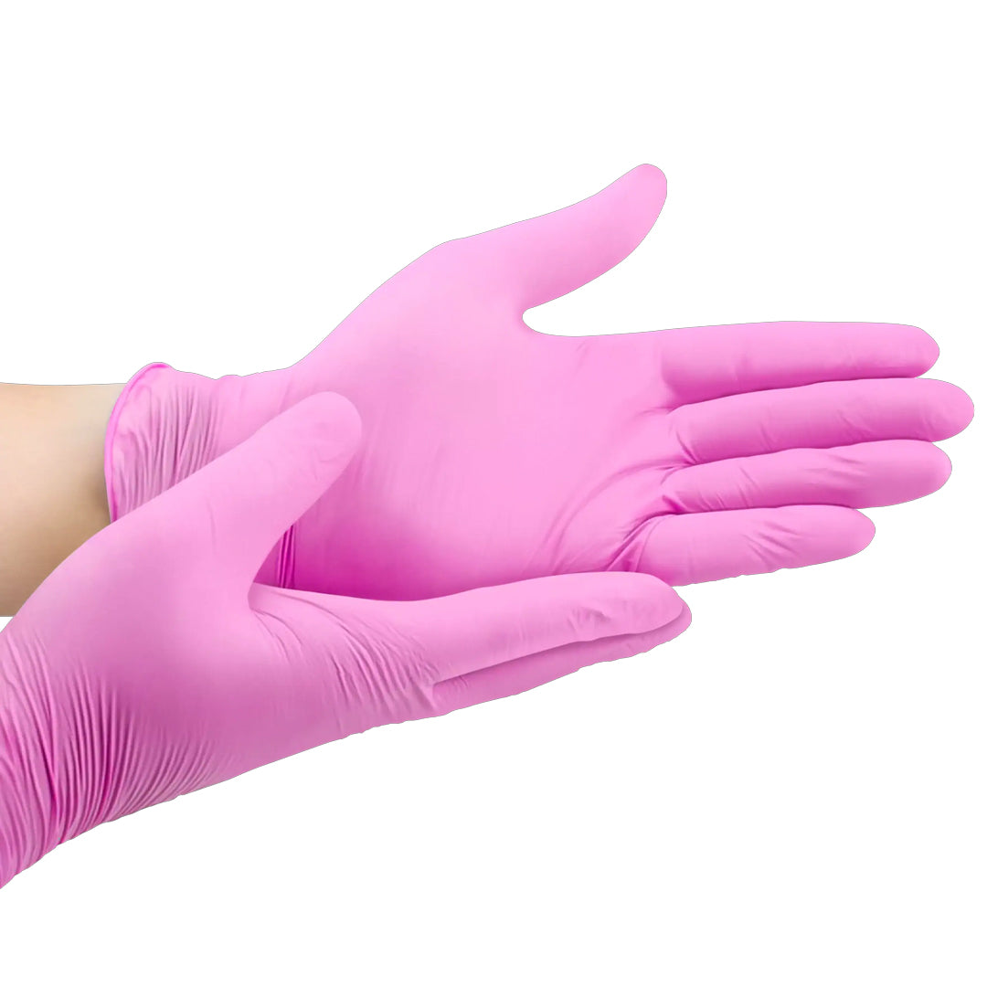 Guanti onicotecnica in nitrile | Senza polvere - 100 pezzi