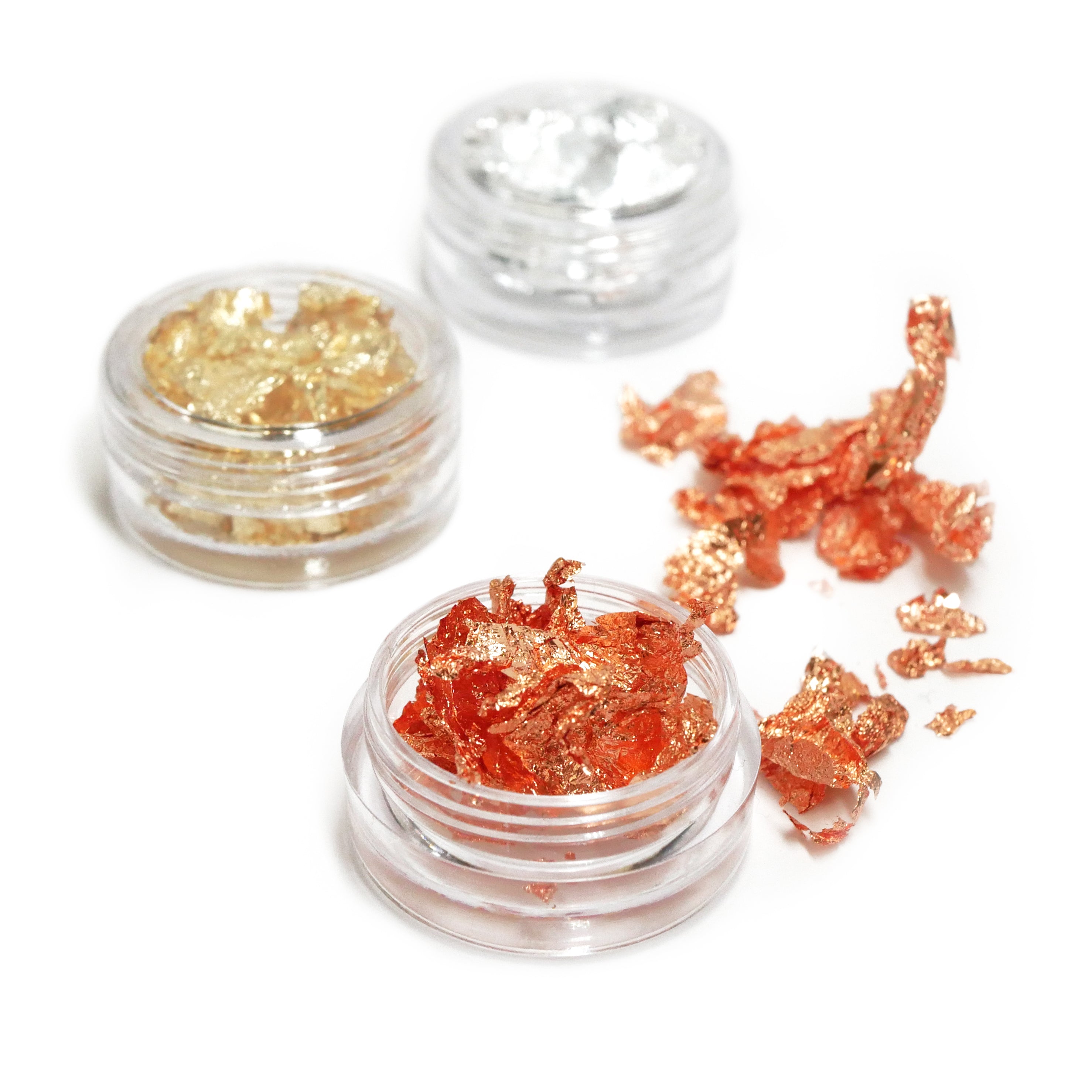 Set Foglie Oro/Argento/Bronzo