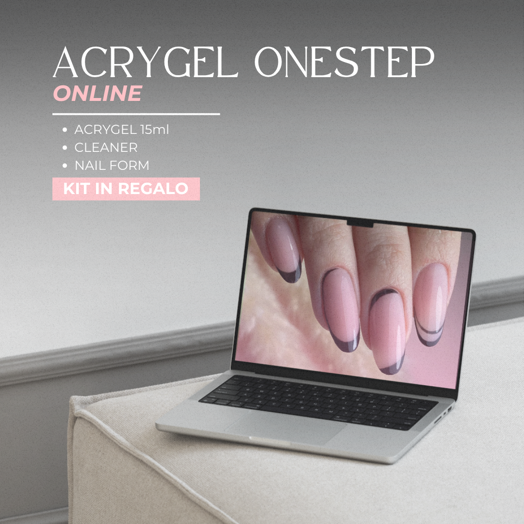 CORSO FOCUS ONLINE LIVE | FOCUS RICOSTRUZIONE IN ACRYGEL 1 STEP + KIT